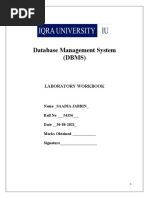 Dbms Manual