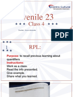 Class 4-Juvenile 23 (September 24th)