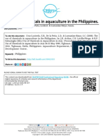 Use of Chemicals in Aquaculture in The Philippines