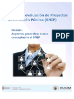 Gestión y Evaluación de Proyectos de Inversión Pública 2