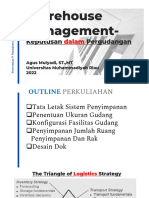 72eb5 Pertemuan 9 Warehouse Management