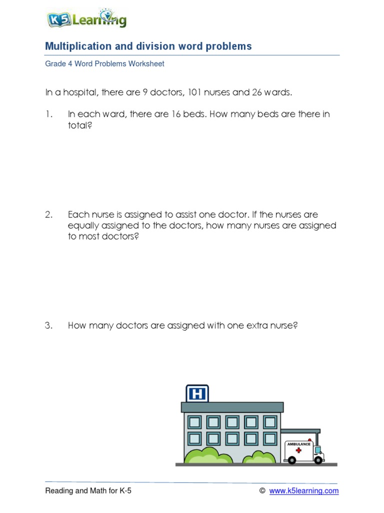 Grade 4 Word Problems Mixed Multiplication Division e | PDF