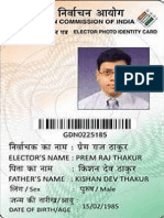 Election Card