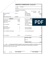 Planilla Calculo Liquidaciones de Sueldo