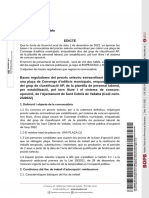 Publicació BOP. Plaça Conserge Concurs-Oposició Per Estabilització