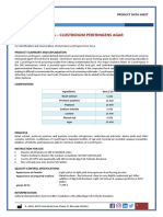 Clostridium Perfringens Agar for Food Identification