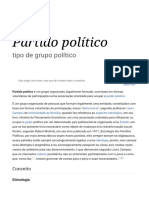 Partido Político – Wikipédia, A Enciclopédia Livre (1)