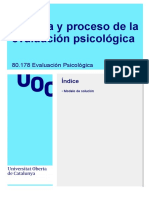 PEC 1 Feedback Evaluación Psicológica UOC