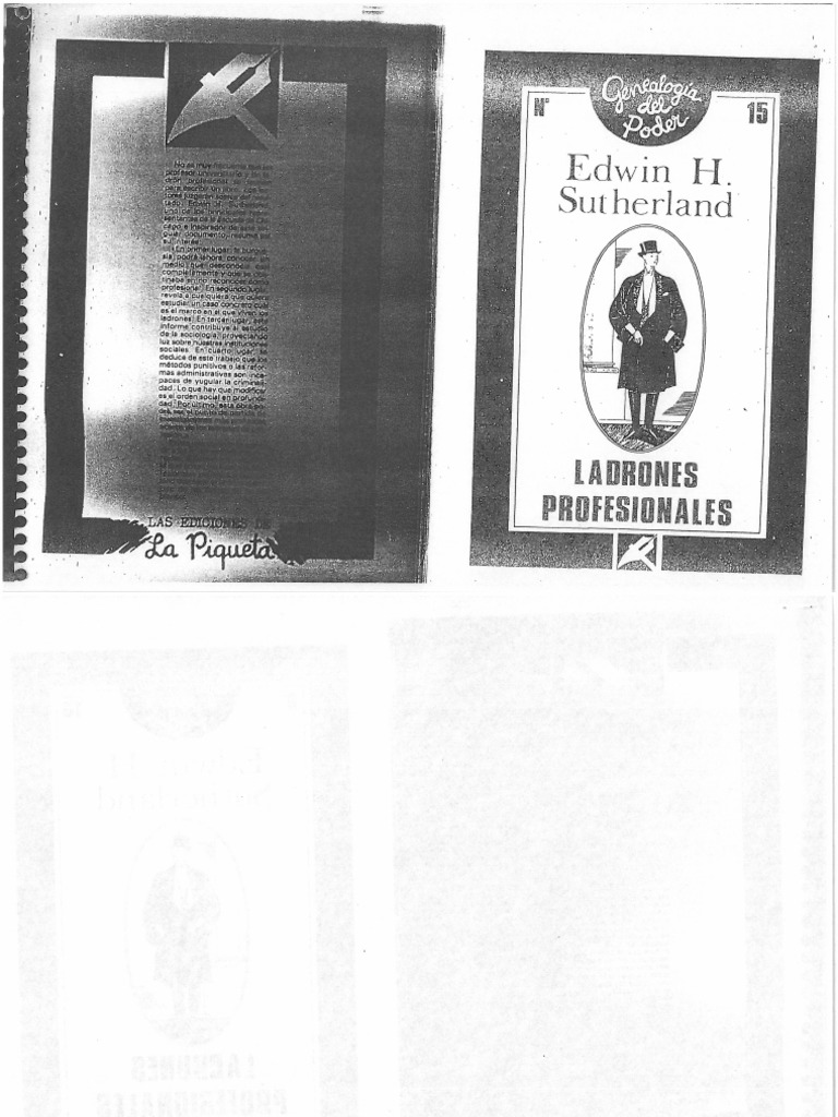 Eje Temático V. Edwin Sutherland1 | PDF