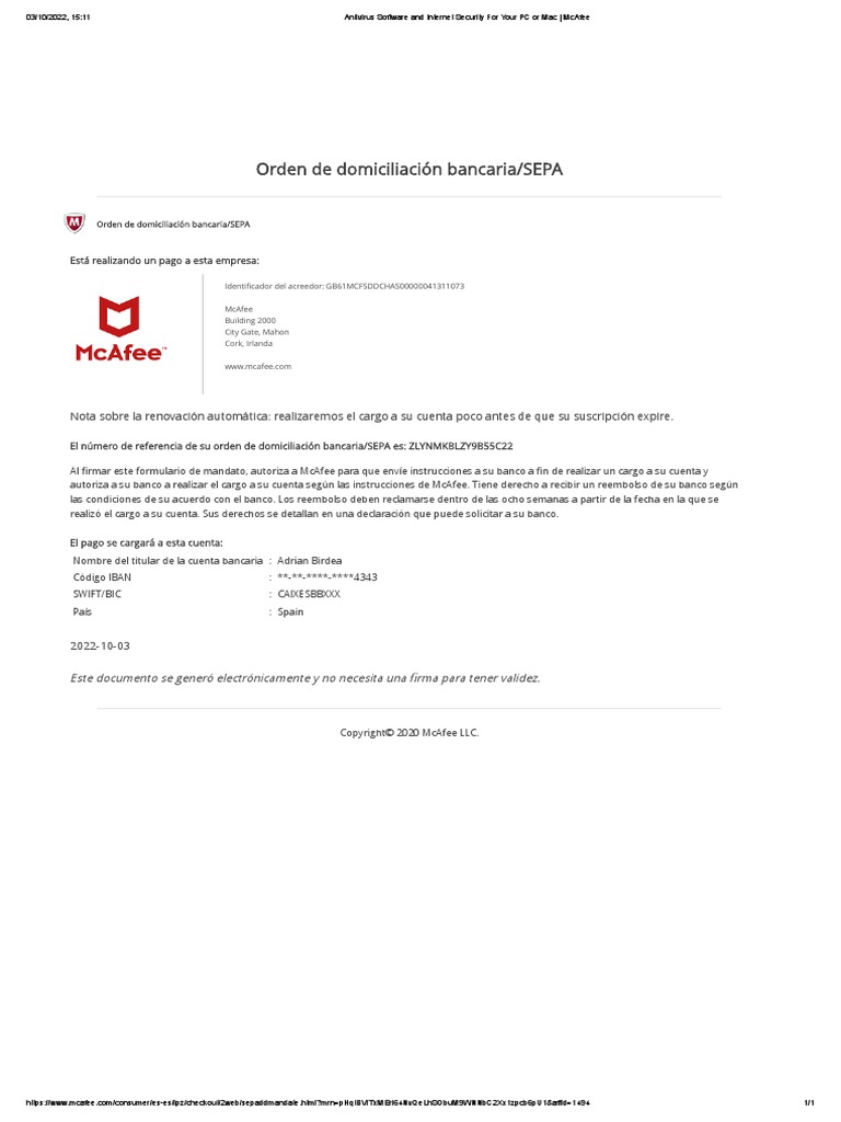 Antivirus software and internet security for your pc or mac mcafee pdf