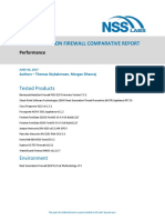 NSS Labs Next Generation Firewall Report Performance