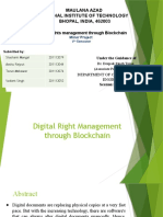 Digitals Right Management Through Blockchain