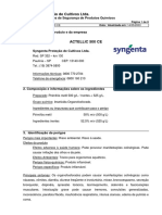 Proteção contra insetos com ACTELLIC 500 CE