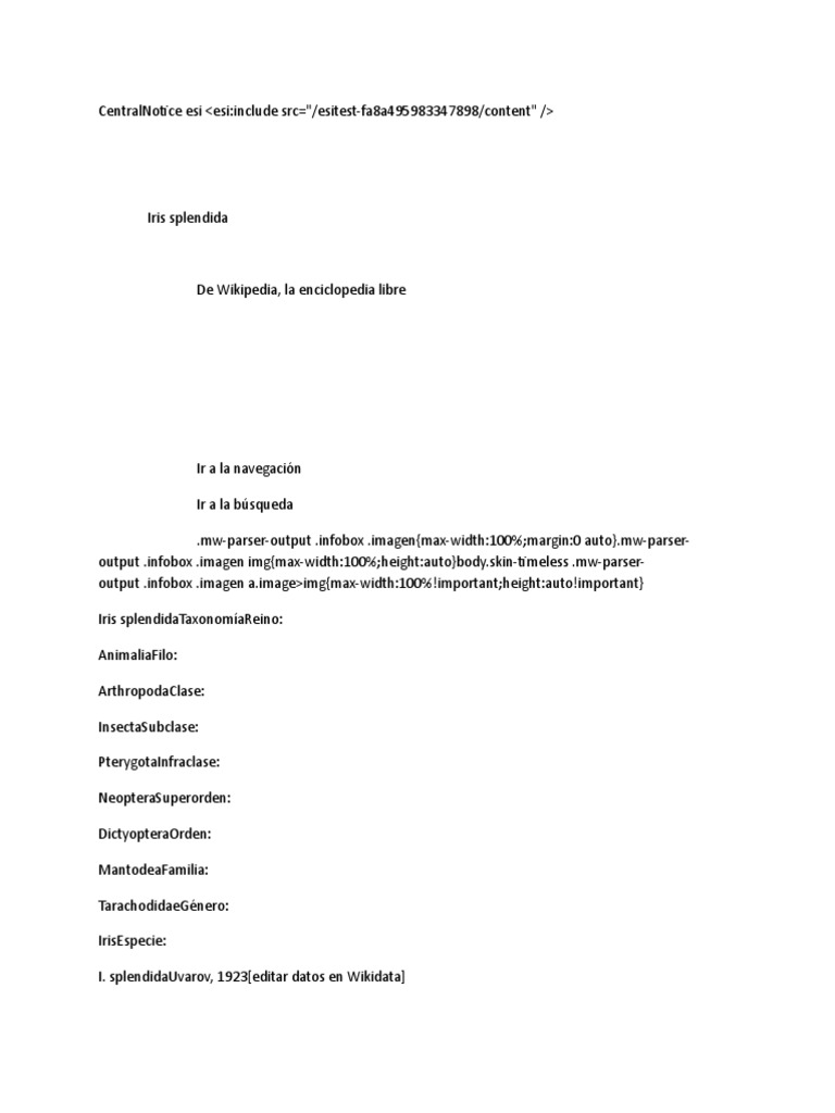Iris Splendida PDF Inform tica Inteligencia Colectiva