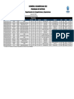 Fixture CONMEBOL Sudamericana Primera Fase 22-12-2022