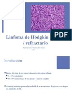 Linfoma Hodgkin recaído/refractario: tratamientos actuales