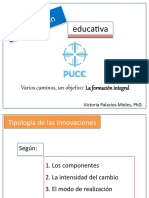 1.2 Tipologías de La Innovación