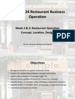 AHDC 2524 Restaurant Business Operation Week 2&3 L