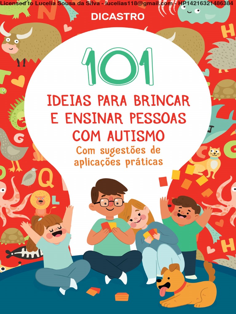 101 Ideias para Brincar e Ensinar Pessoas Com Autismo | PDF | Autismo ...
