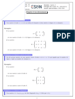 Algèbre 3 Chapitre 1