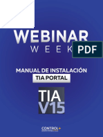 Manual de Instalación TIA Portal - WEBINAR WEEK 2022