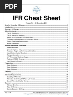 IFR Cheat Sheet