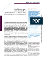 Diabetes (10. Enfermedades Cardiovasculares y Gestión de Riesgos - Estándares de Atención Médica en La Diabetes - 2022)