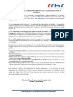 Declaracion de Compromiso Protocolo Sanitario COVID-19 CCHC