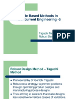 Taguchi Method For Robust Design