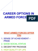 Career Options Army