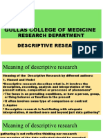 A-RESEARCH 1 MODULE 3 (Descriptive Research)