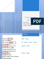 Emprego Dos Advébios