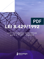 Lei 8429 - PCDF