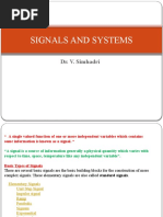 Updated SIGNALS AND SYSTEMS