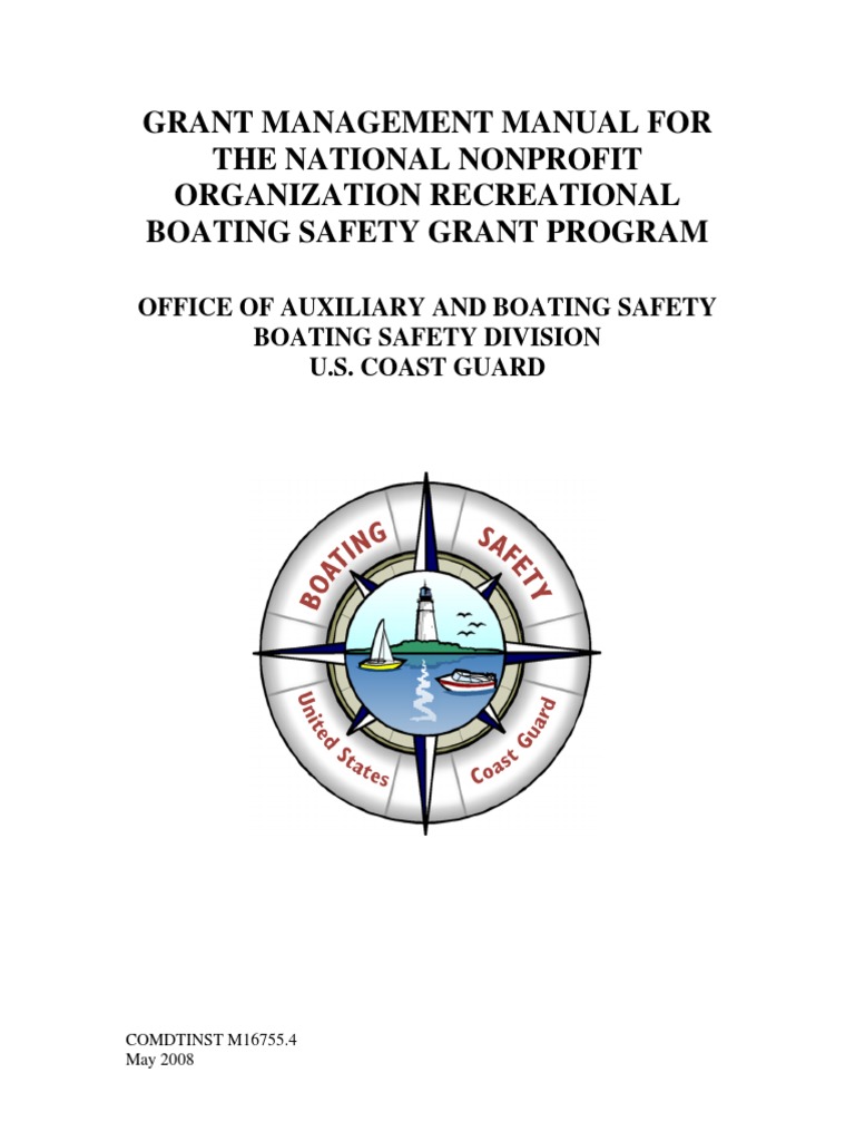 Grant Management Manual PDF Cost Of Living Nonprofit Organization