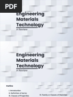 Engineering Materials Technology