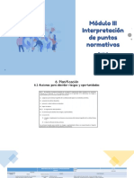 Módulo III Interpretación Puntos Normativos Parte 2