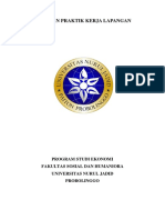 Pedoman Praktik Kerja Lapangan: Program Studi Ekonomi Fakultas Sosial Dan Humaniora Universitas Nurul Jadid Probolinggo