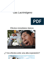 Gas Lacrimógeno