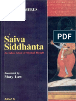 Saiva Siddhanta an Indian School of Mystical Thought.(H.schomerus)(Delhi,2000)