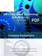EM Component Technology SDN BHD Company Profile