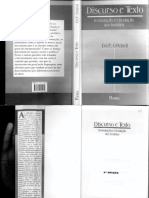 Orlandi, Eni - Discurso e Texto - Formulação e Circulação de Sentidos