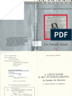 Orlandi, Eni - A Linguagem e Seu Funcionamento - As Formas Do Discurso