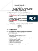 Tarea 2 - Auditoria Operativa Ii