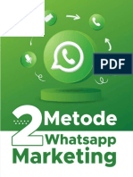 2 Metode Whatsapp Marketing