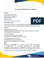 Análise Ergonômica do Trabalho de Motociclistas Profissionais