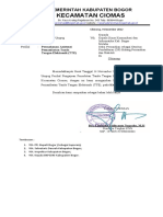 Surat Permohonan Asistensi TTE Kecamatan Ciomas