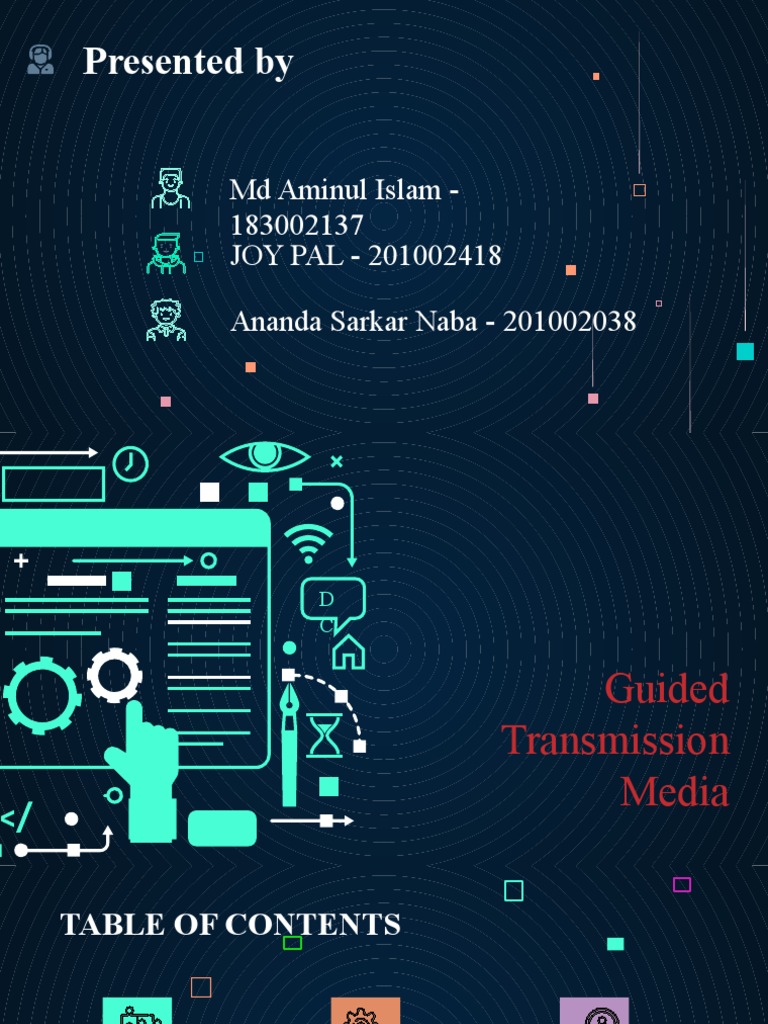 Guided Transmission Media | PDF | Transmission Medium | Coaxial Cable