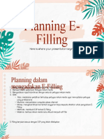 Planning E-Filling (Kelompok 1)