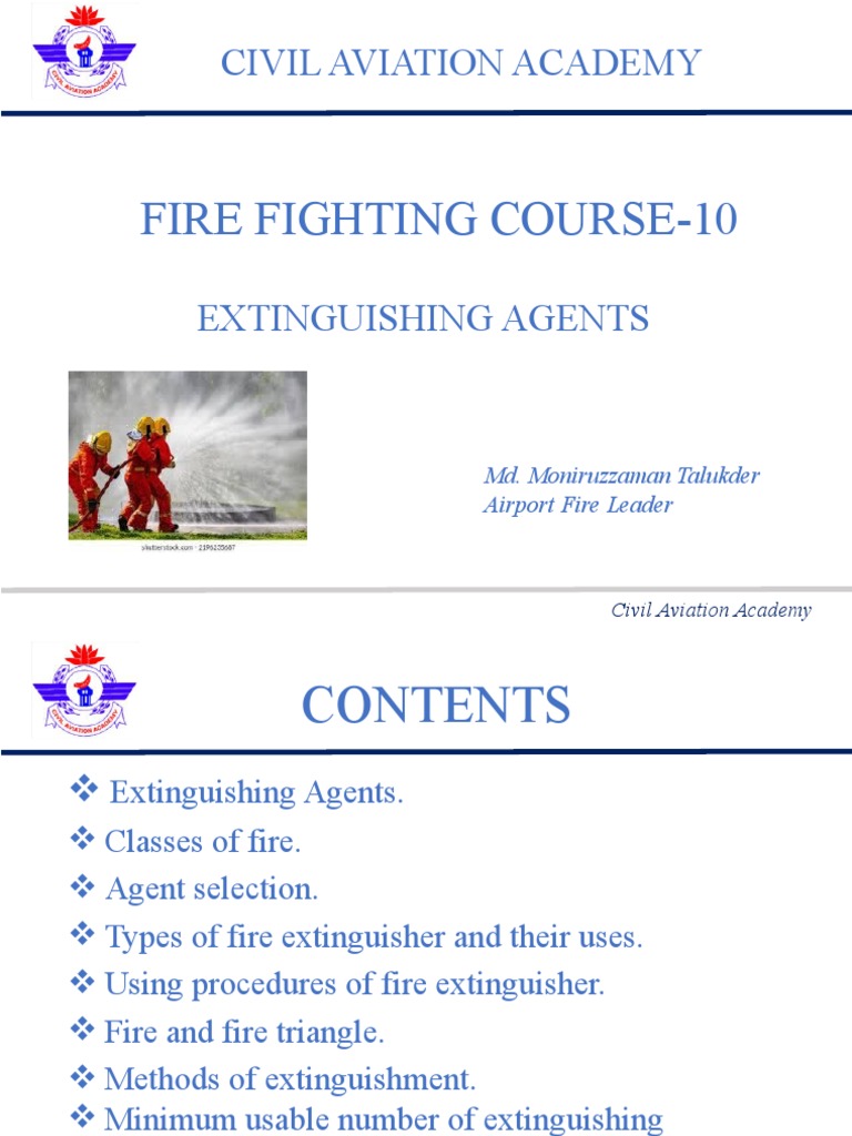 Fire Extinguishing Agents and Methods | PDF | Fires | Carbon Dioxide